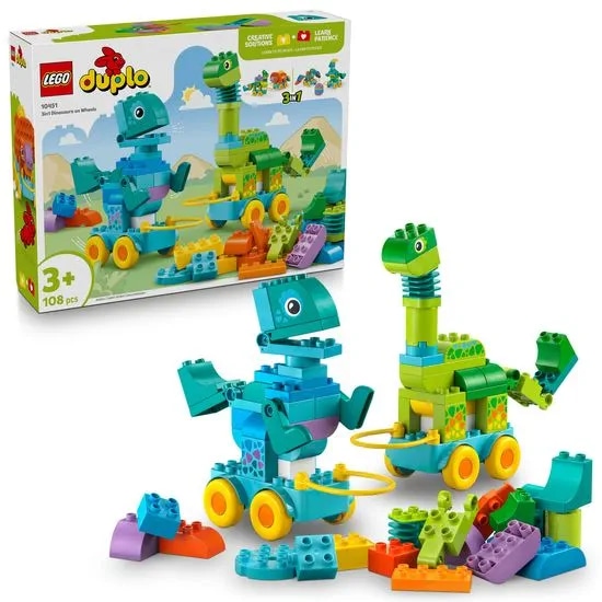 Dinosauri na kotačima 3 u 1 set 10451