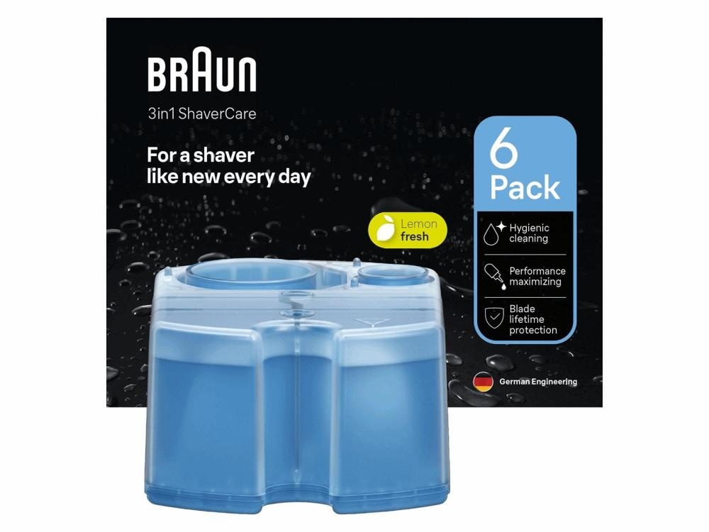 Braun 3-u-1 ShaverCare ulošci za čišćenje 6+2