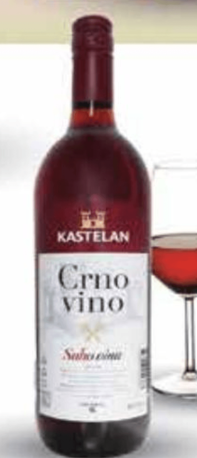 Vino crno 1 l