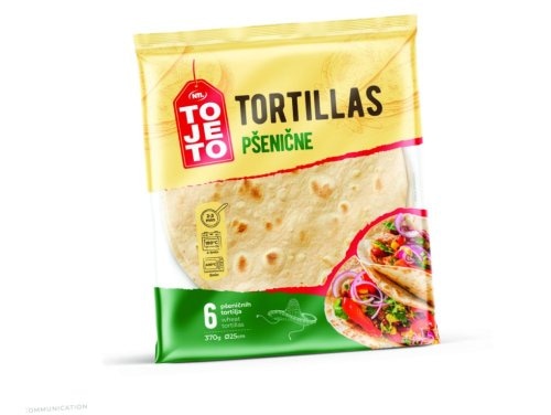 ToJeTo Tortilla pšenična 390 g
