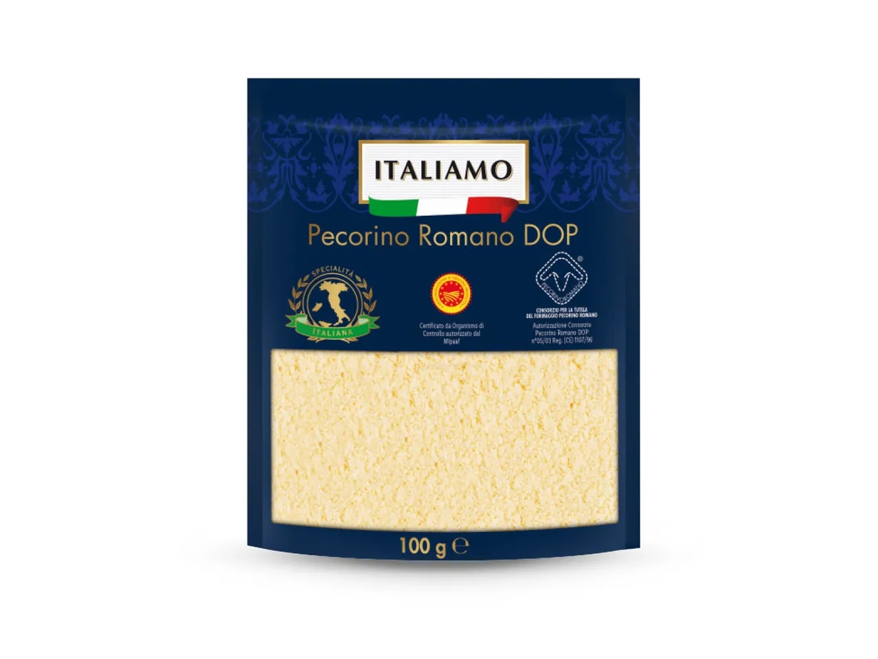 Pecorino Romano 100 g Italiamo - Akcija u trgovini Lidl