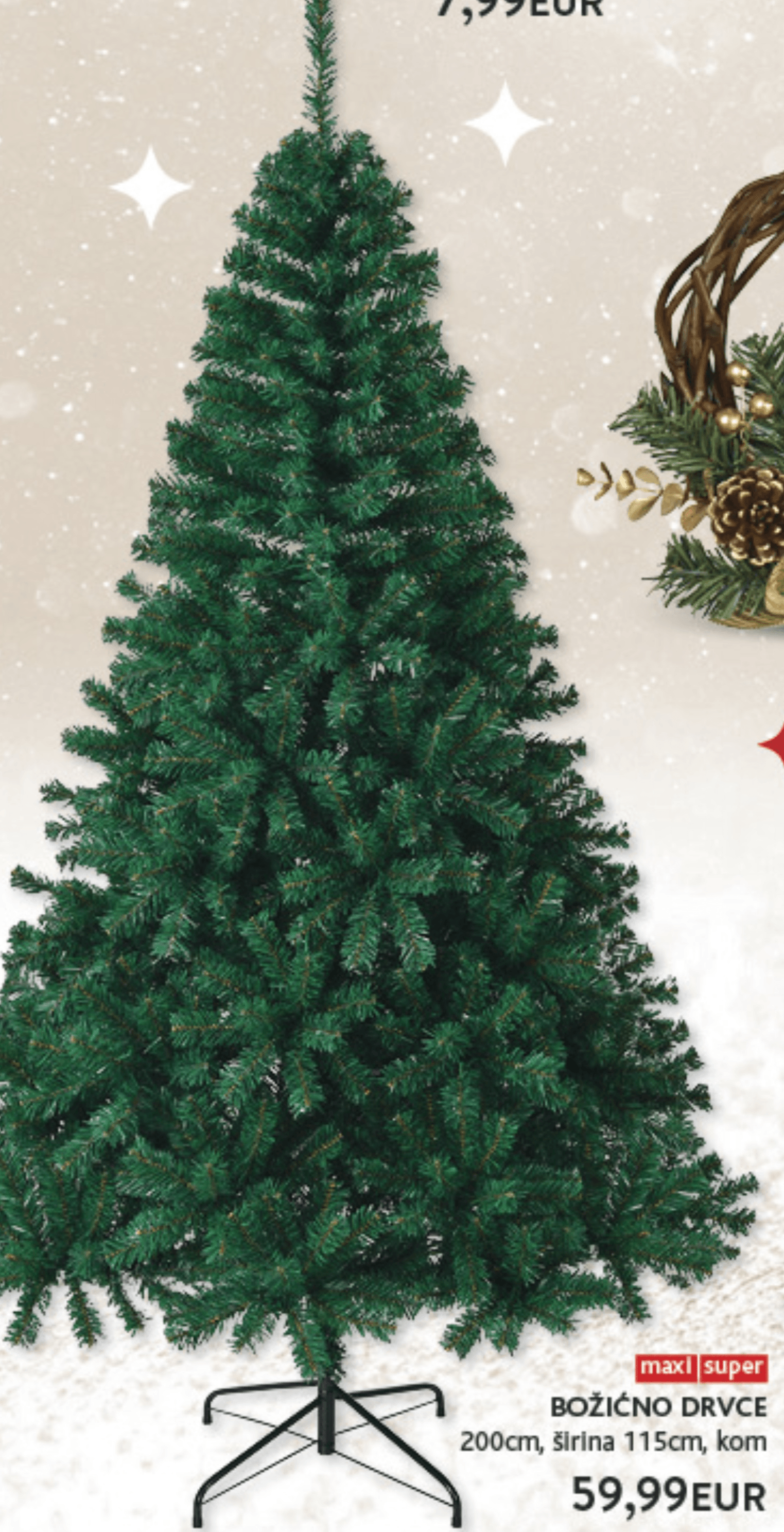 Božićno drvce 1 kom