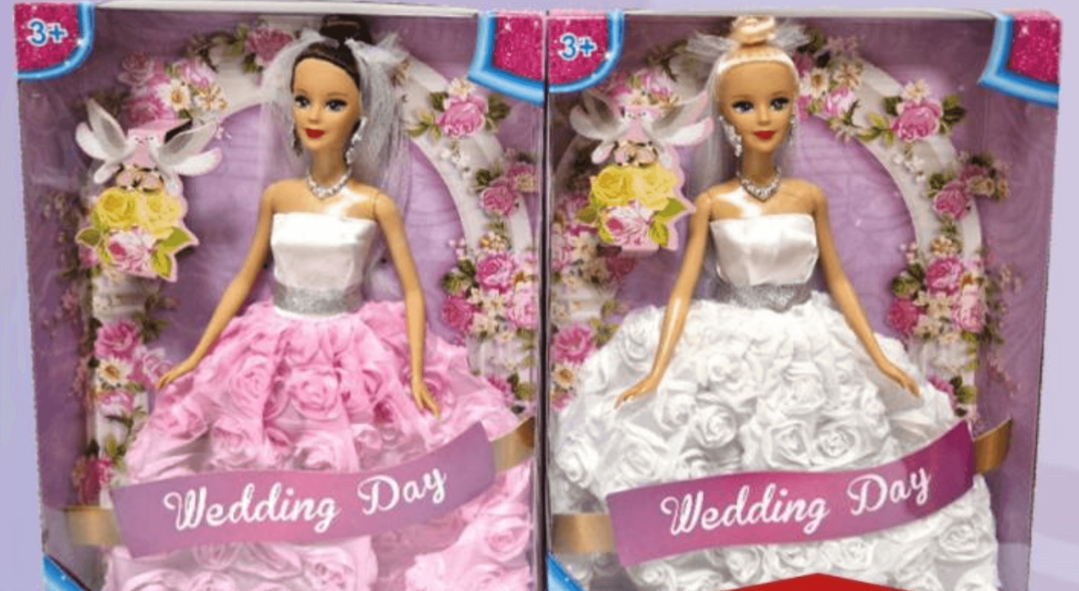 Igračka "Lutka u vjenčanici" 1 komad