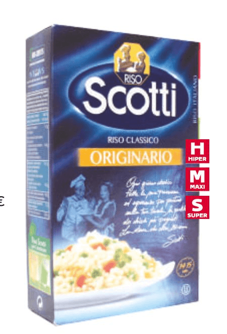 Originario, Riso Scotti Riža 1 kg