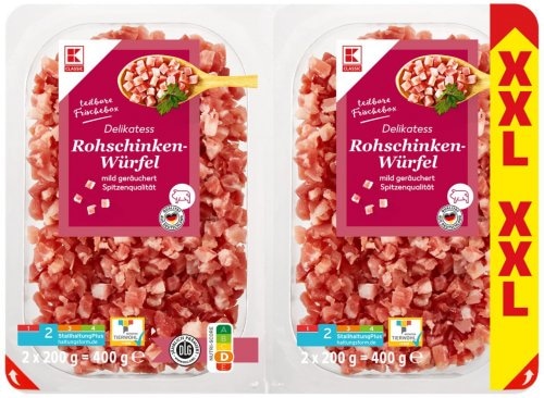 CLASSIC Šunka kockice 2X200 G - Akcija u trgovini Kaufland