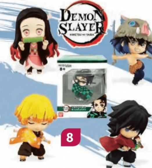 Chibi Masters Figura Demon Slayer 8 cm