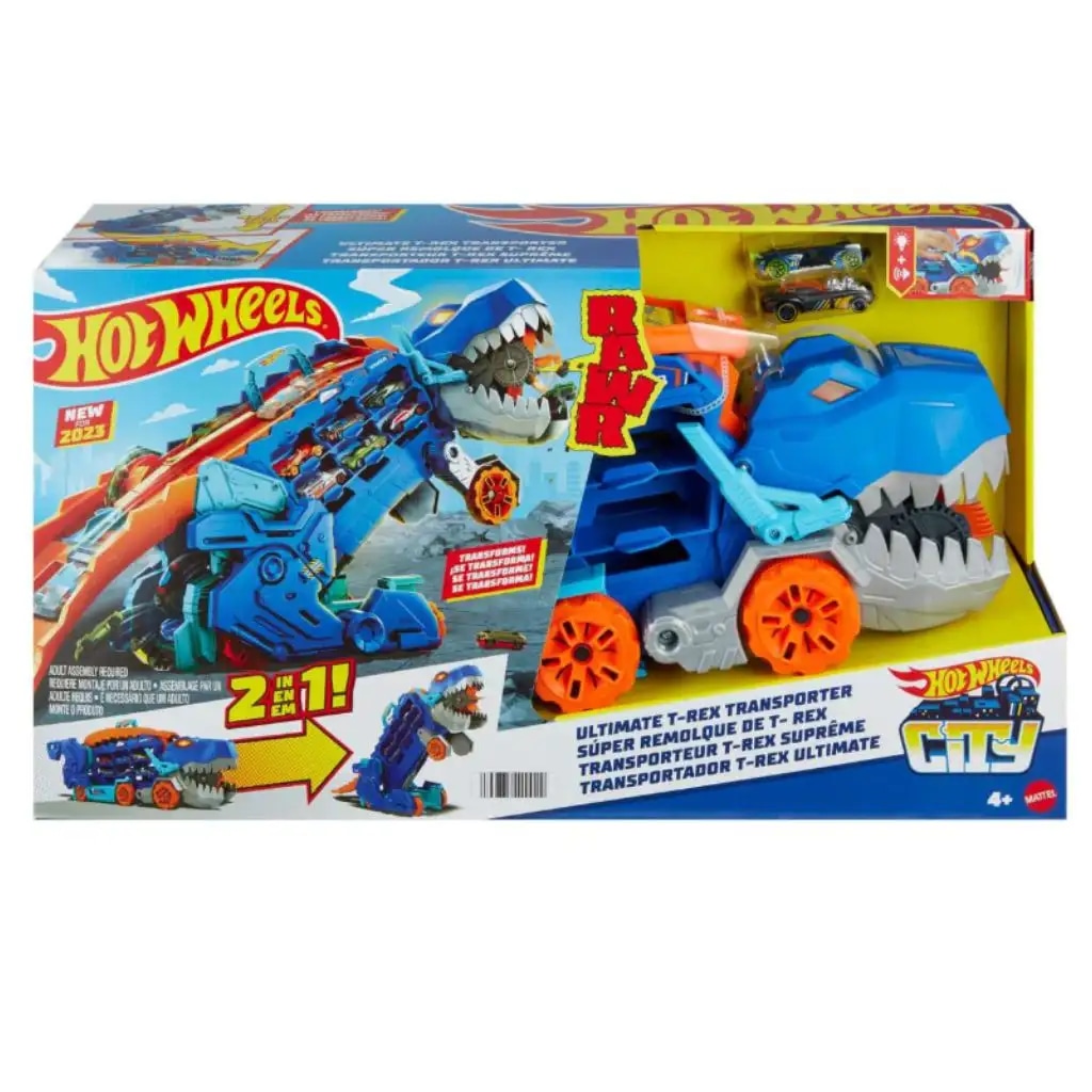 Hot Wheels Ultimativni T-Rex Transporter