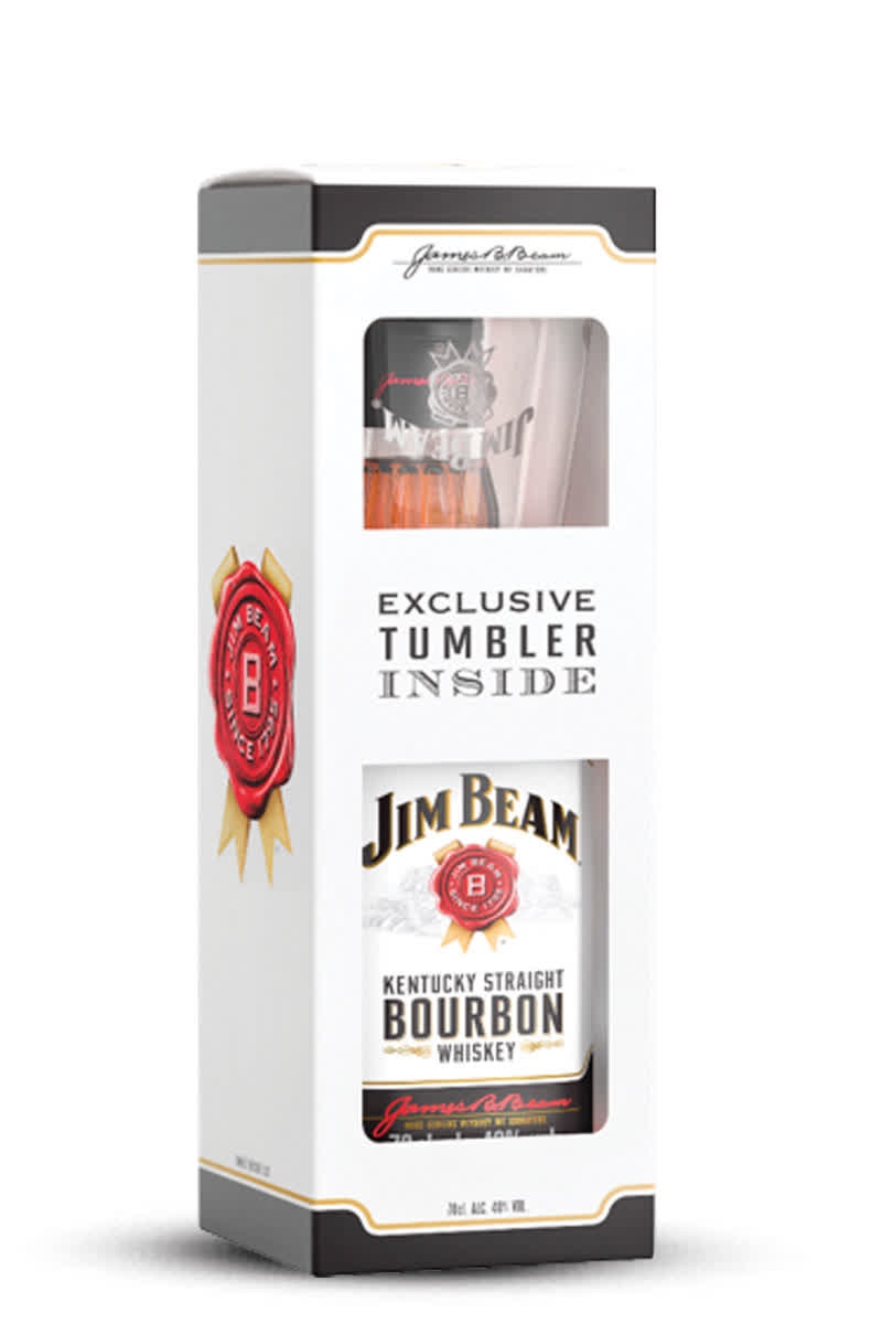 Jim Beam Viski 0,7l + 1 čaša, set