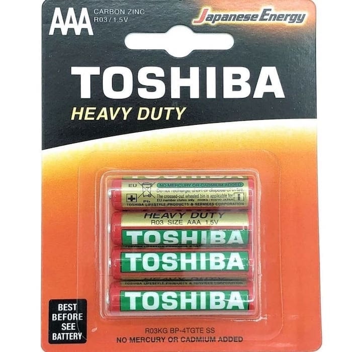 Odabrani asortiman baterija TOSHIBA - Akcija u trgovini Ribola