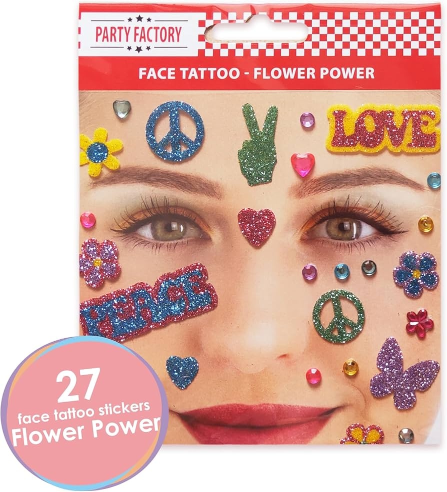 PARTY FACTORY® Naljepnice za lice Pak - Akcija u trgovini Lidl