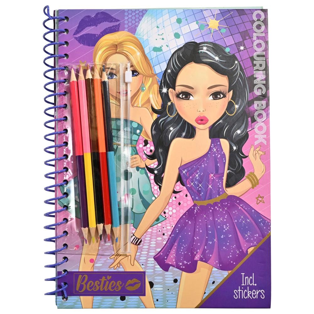 Bojanka ili vježbenica Besties 1 kom