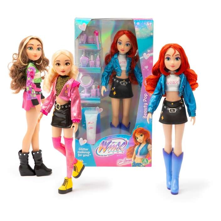 Winx Club Beauty lutka s kozmetičkim dodacima