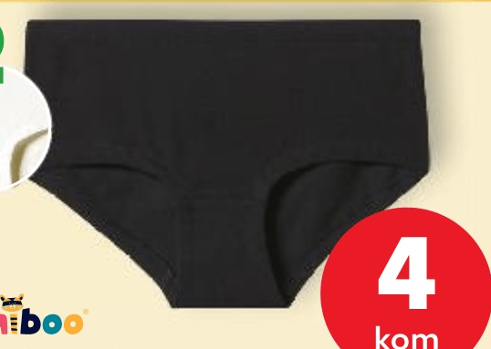 Gaćice za djevojčice 4 kom