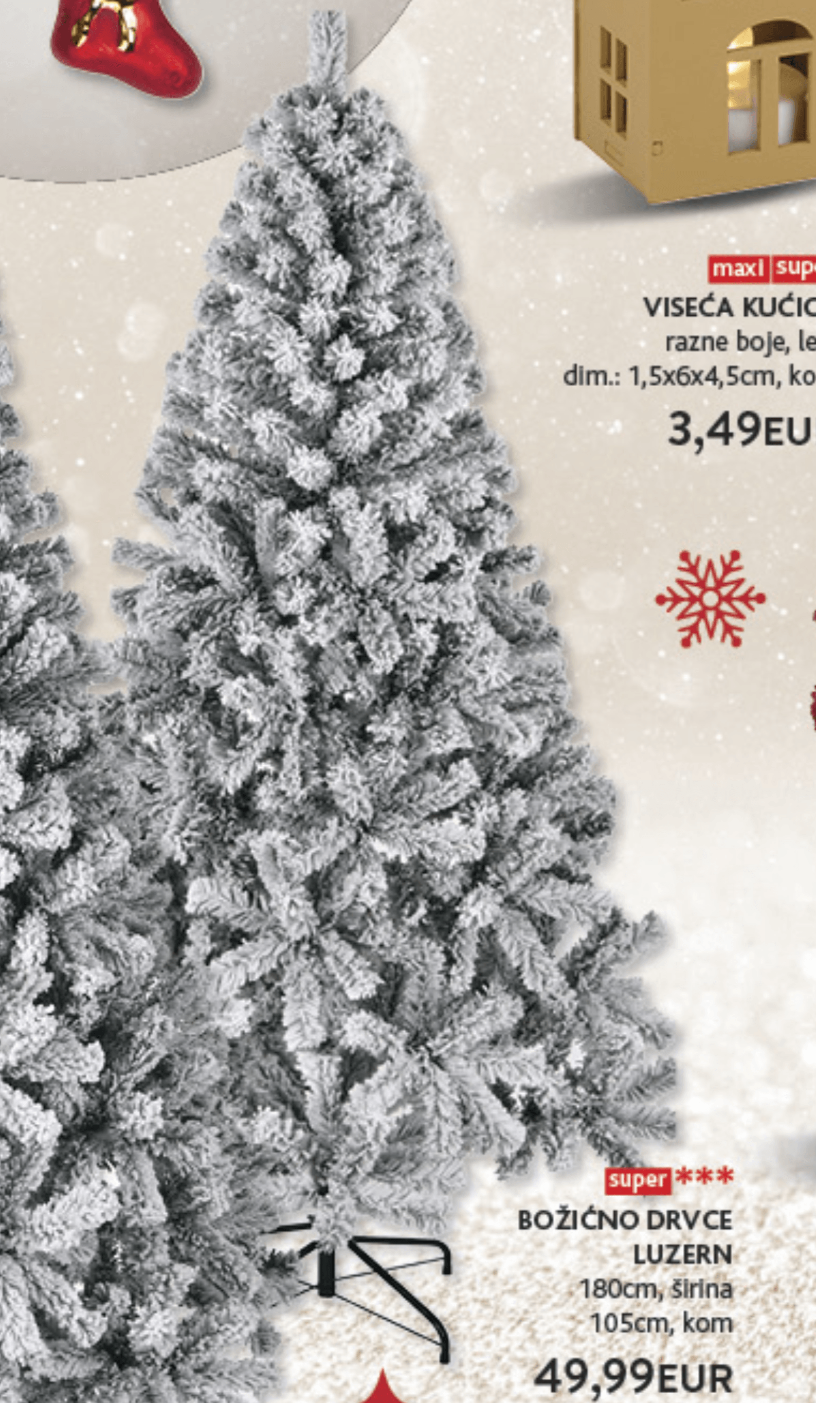 Božićno drvce Luzern kom