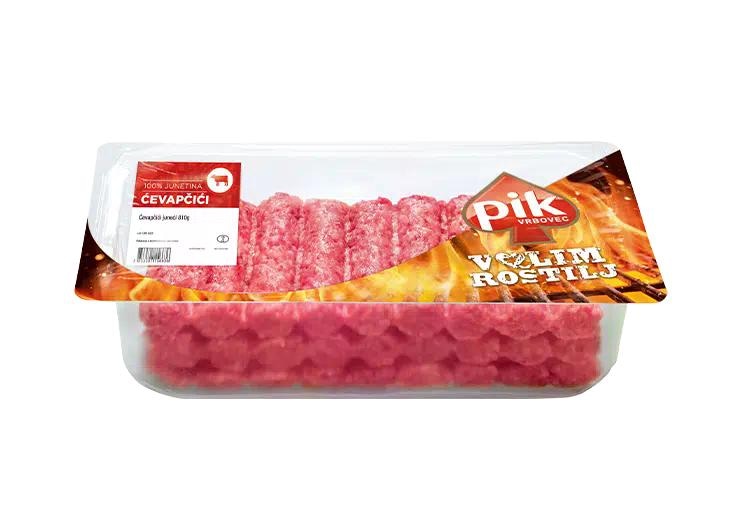 Juneći ćevapčići 480g - Akcija u trgovini Konzum