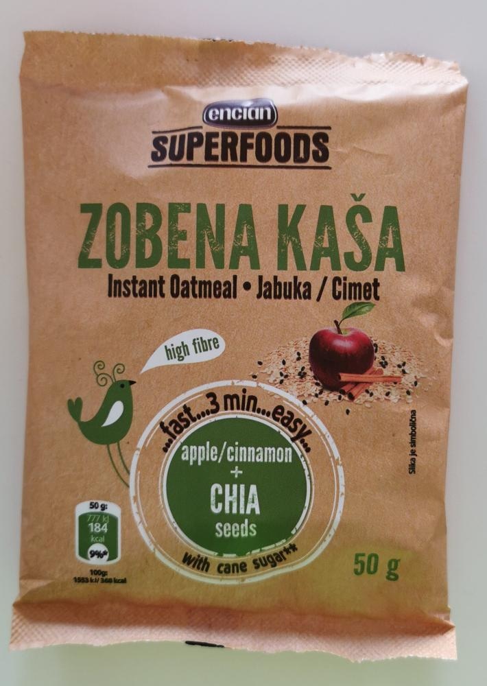 Superfoods Oatmeal zobena kaša 50g