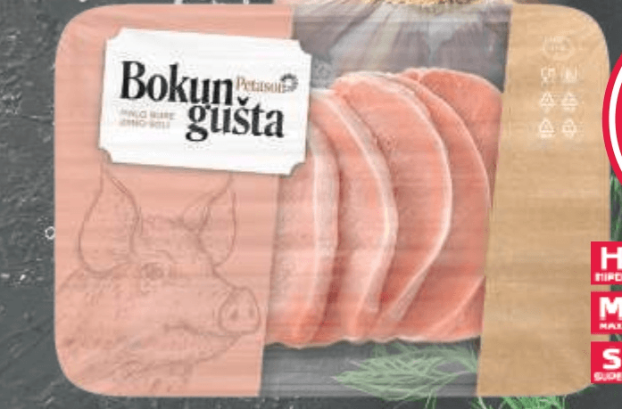 Bokun gušta Svinjska slabina i leđa 420 g - Akcija u trgovini Tommy