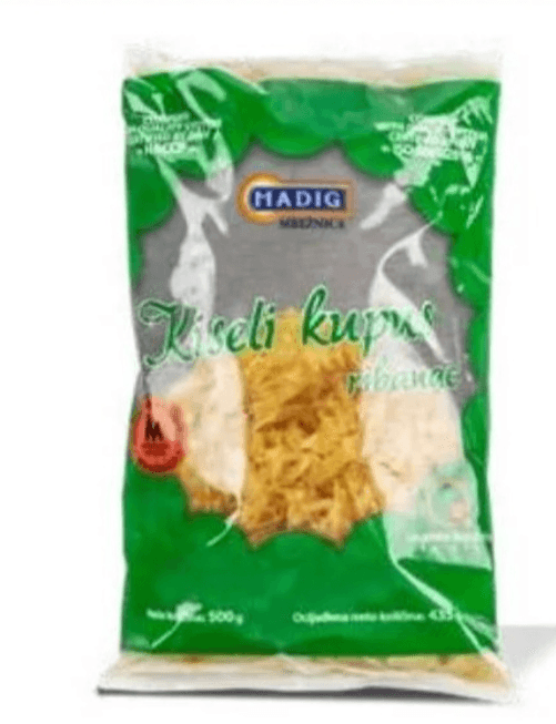 Kiseli kupus rezani 500 g - Akcija u trgovini Ribola