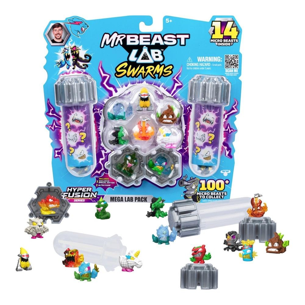 Mr. Beast Lab Swarms: Mega Set 14 figura