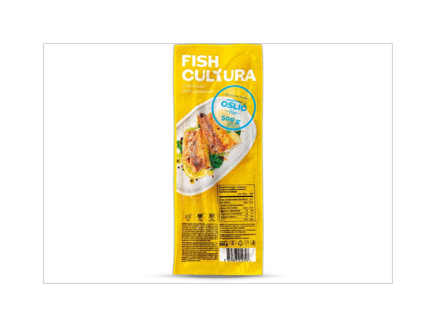 Fishcultura Oslić bez glave kg