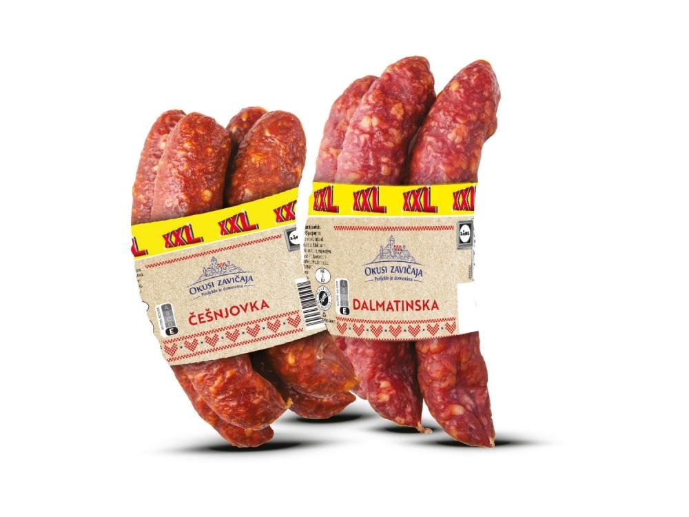 Dalmatinska kobasica ili češnjovka XXL 400 g