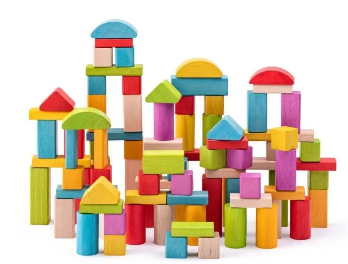 Drveni blokovi za slaganje