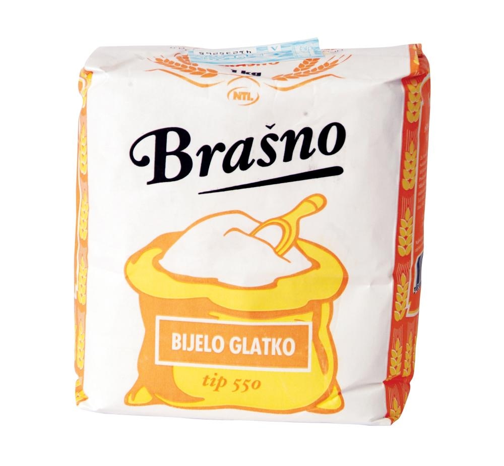 Brašno glatko T-550 1 kg - Akcija u trgovini NTL