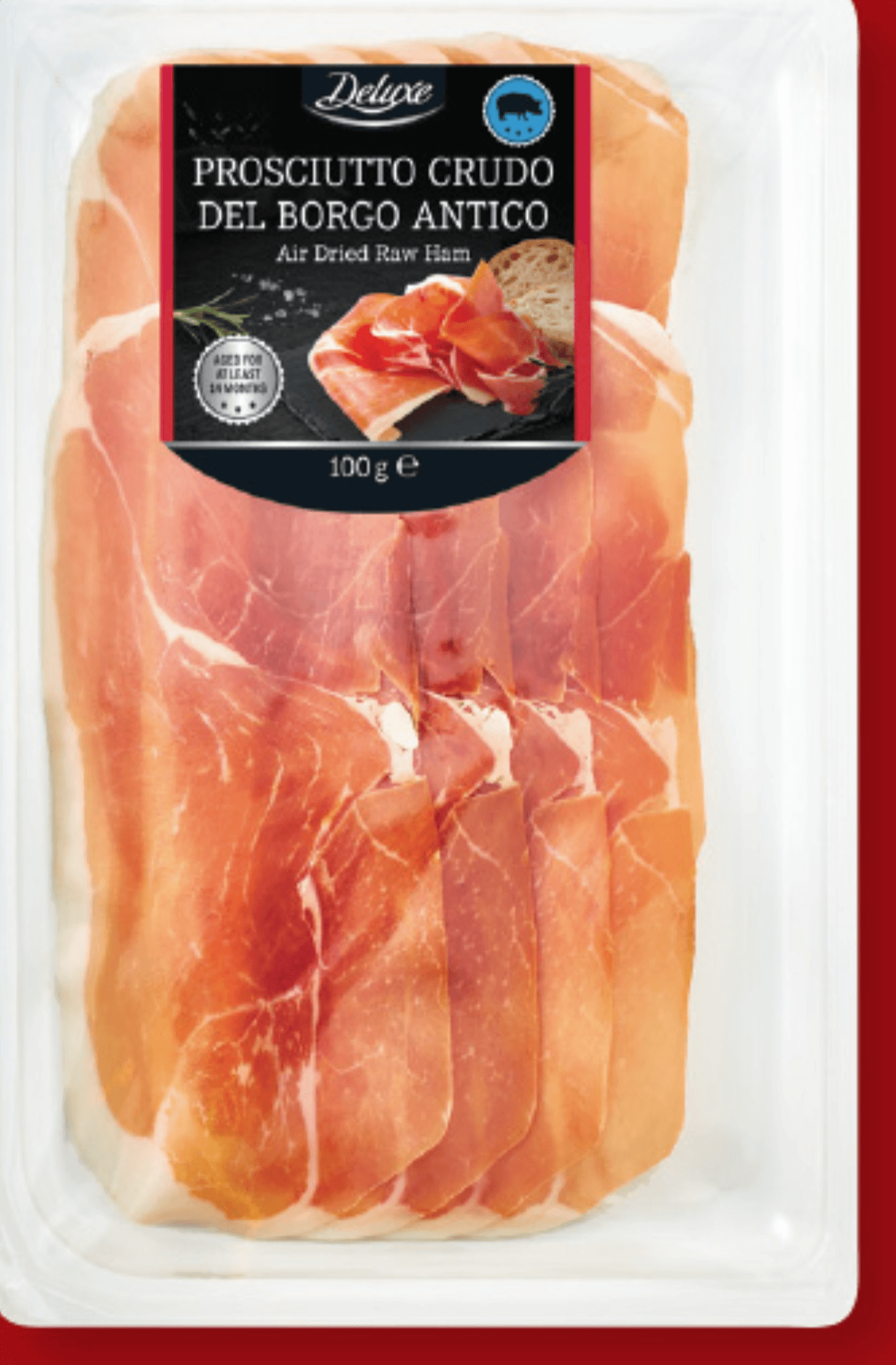 Deluxe Prosciutto crudo 100 g