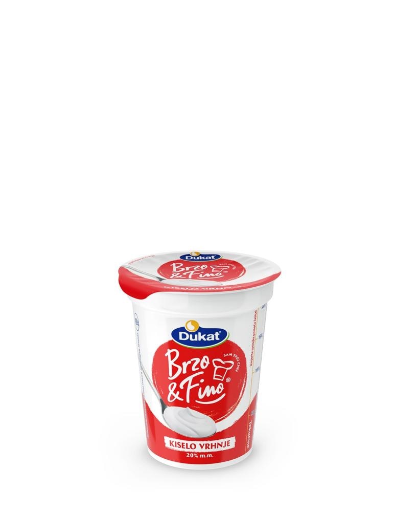 Kiselo vrhnje Dukat 200 g
