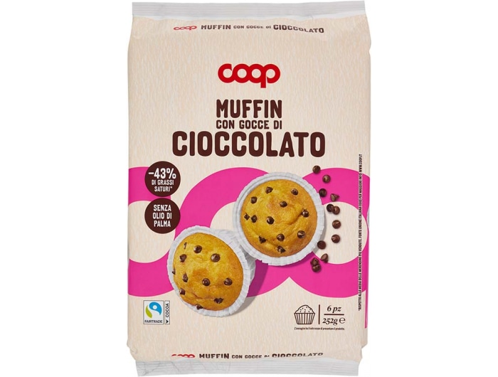 Coop Muffin 252 g