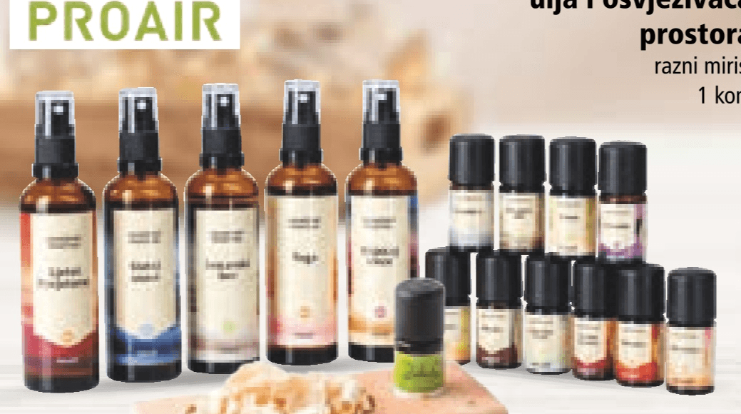 PROAIR linija eteričnih ulja i osvježivača prostora 1 kom