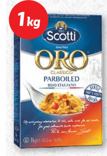 Scotti Riža 1 kg - Akcija u trgovini Plodine