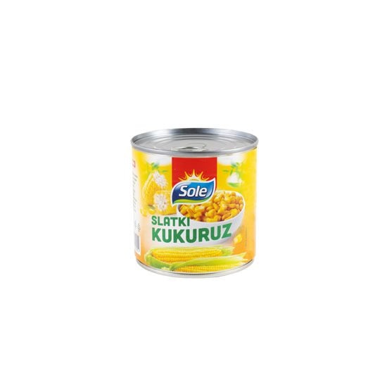 Sole Kukuruz šećerac 285 g / 340 g - Akcija u trgovini Plodine