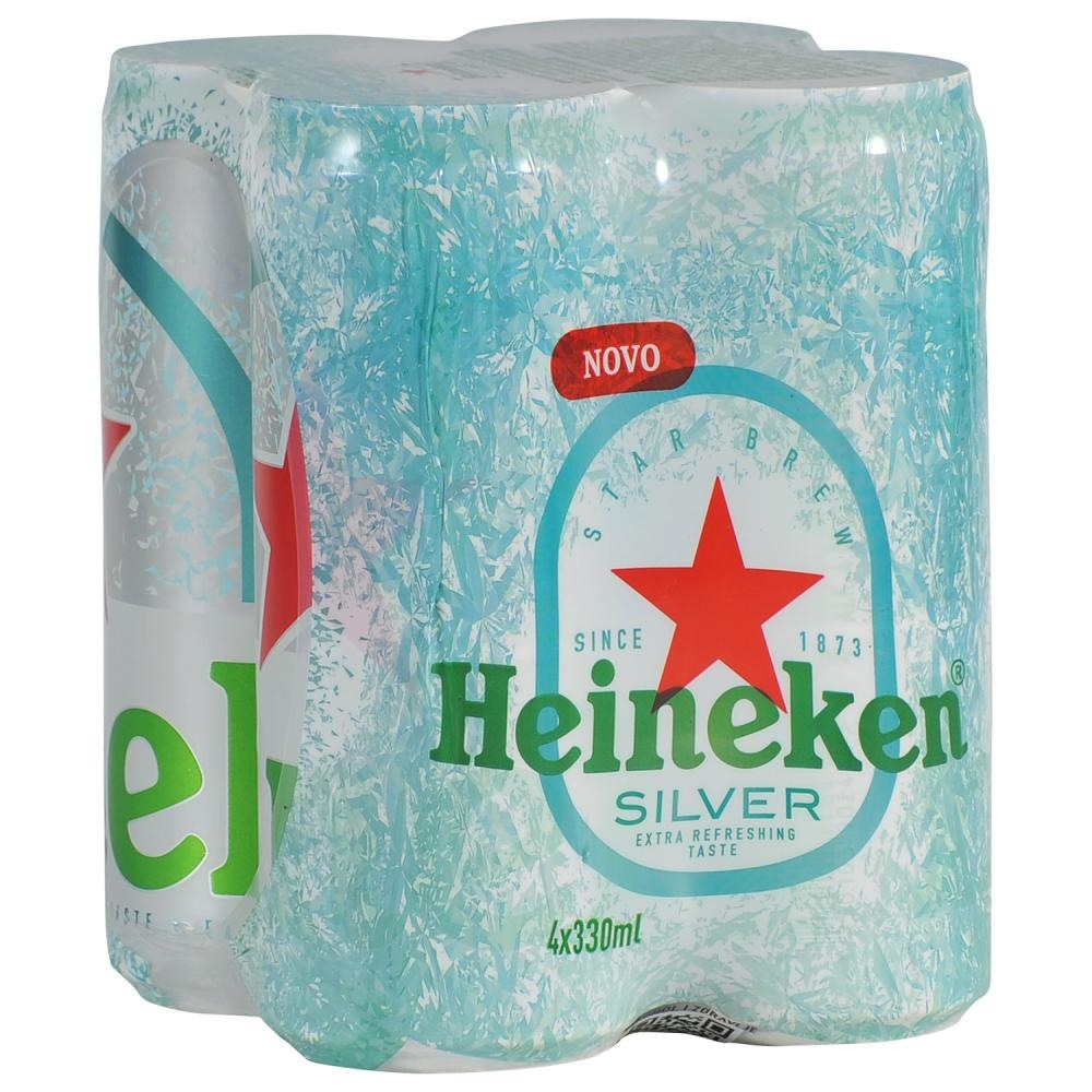 Heineken Silver 4 x 0,33 l