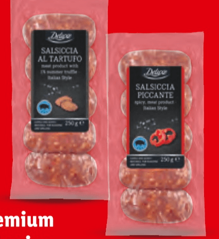 Kobasica Salsiccia Deluxe 250 g Deluxe