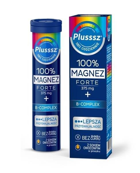 Plusssz 100% Magnesium forte + B-complex - Akcija u trgovini Žabac