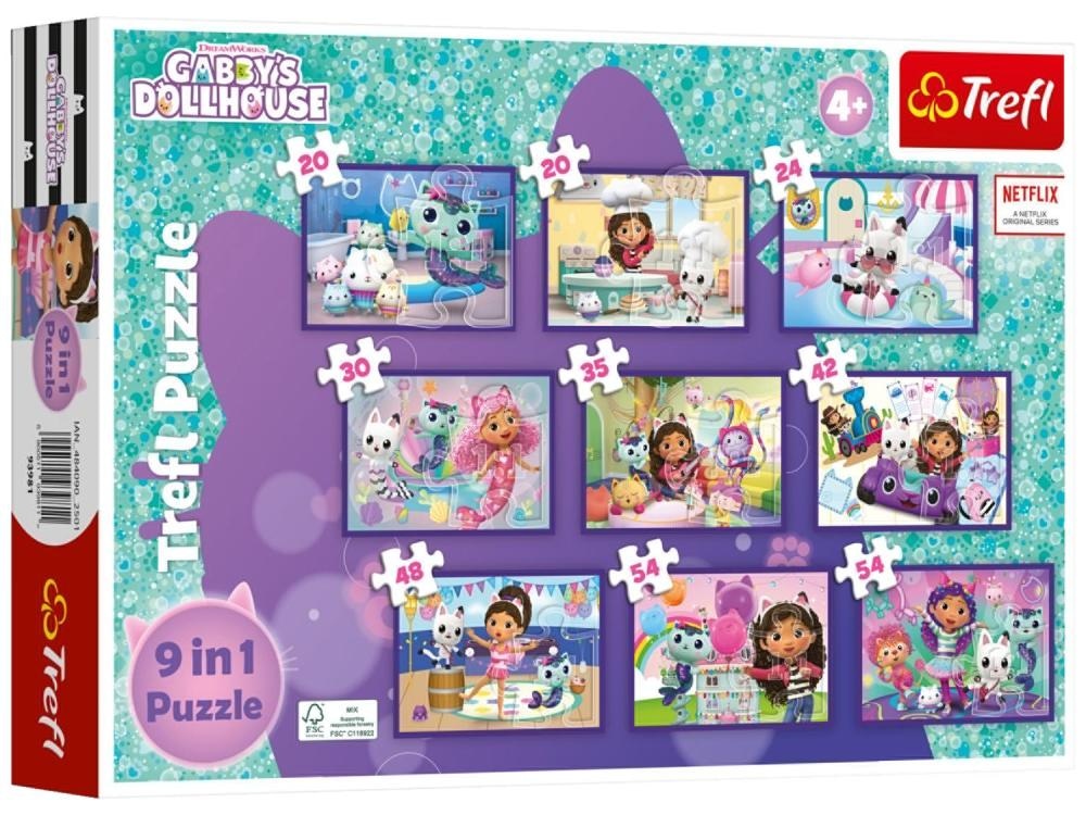 Trefl Puzzle 9 puzzli u setu
