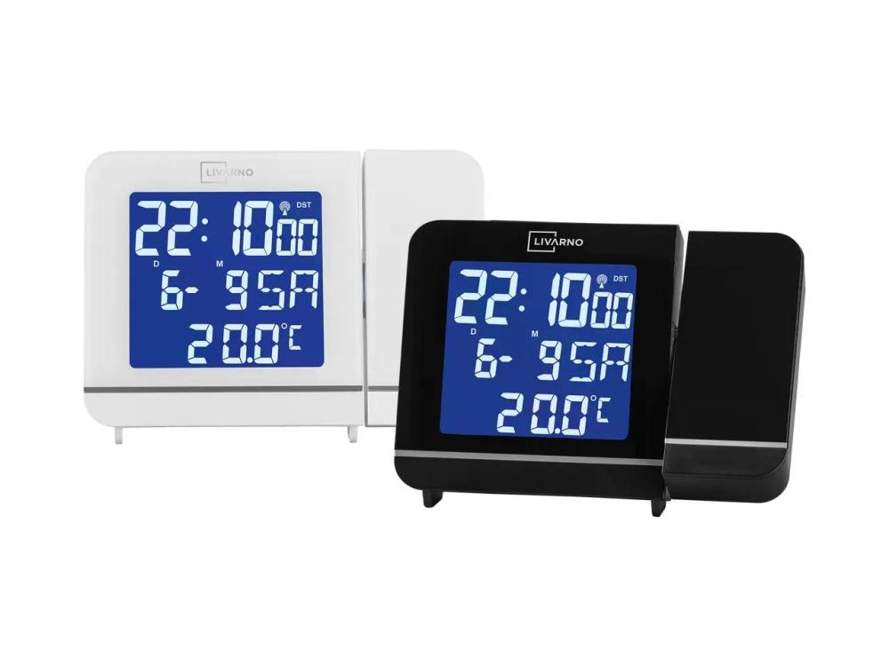 LIVARNO® Budilica s projekcijom Komad - Akcija u trgovini Lidl