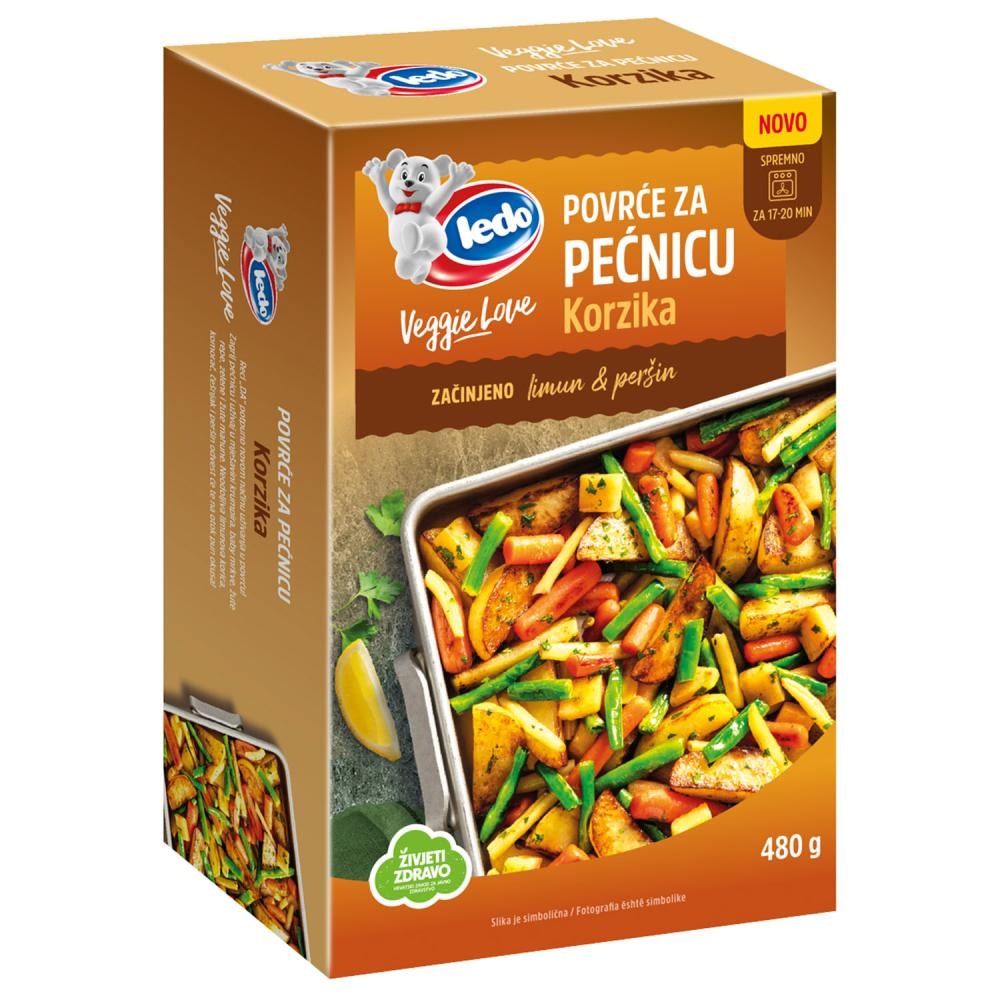 Ledo Mješavina povrća za pećnicu Korzika 480 g