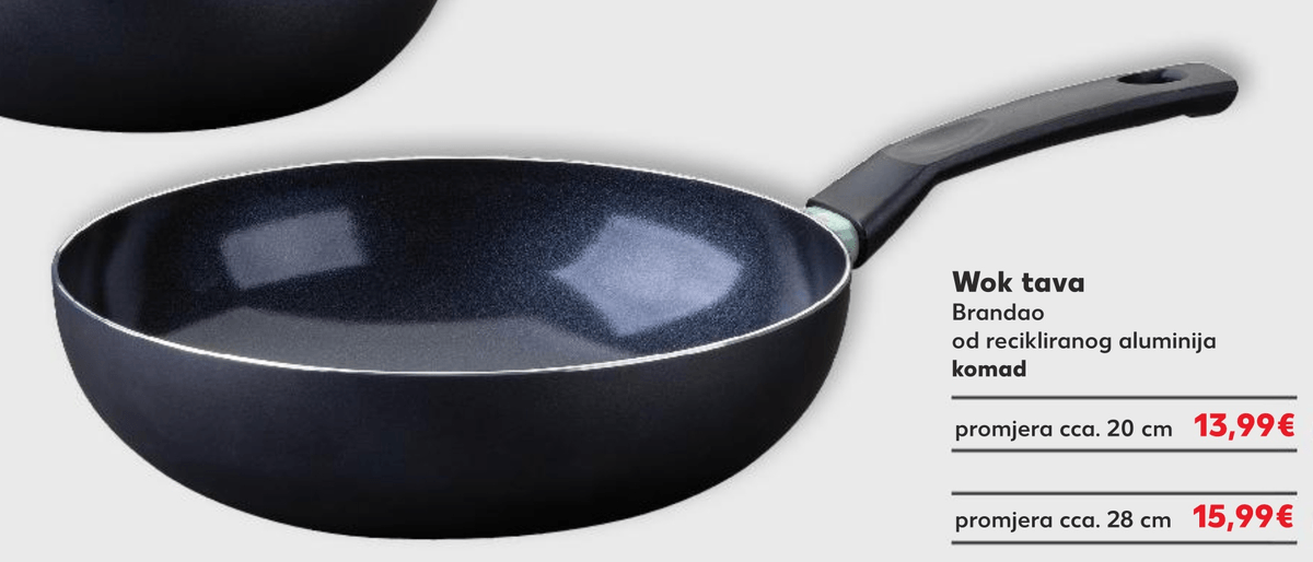 Wok tava FACKELMANN 1 komad - Akcija u trgovini Kaufland