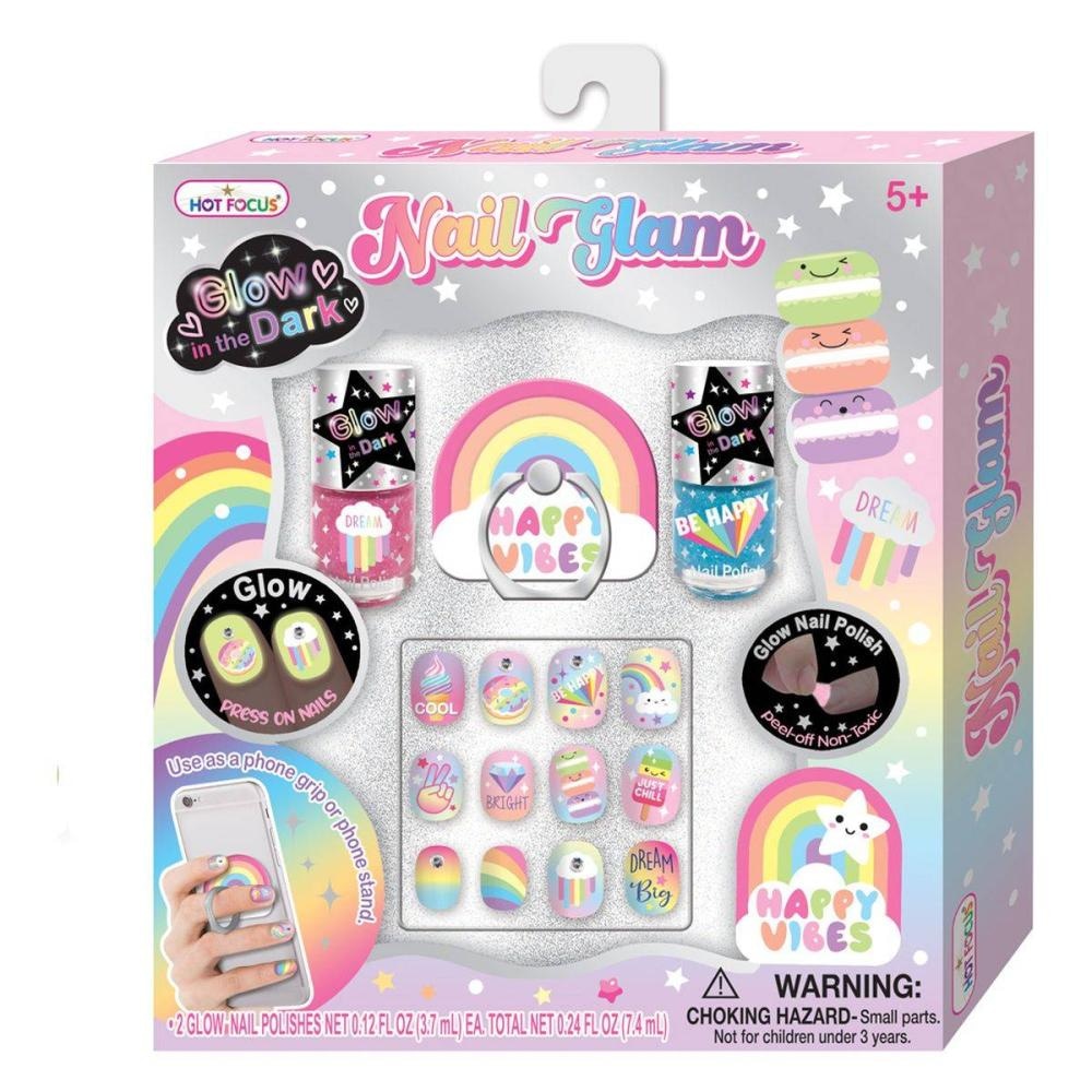 HOT FOCUS set za nokte Glam Rainbow