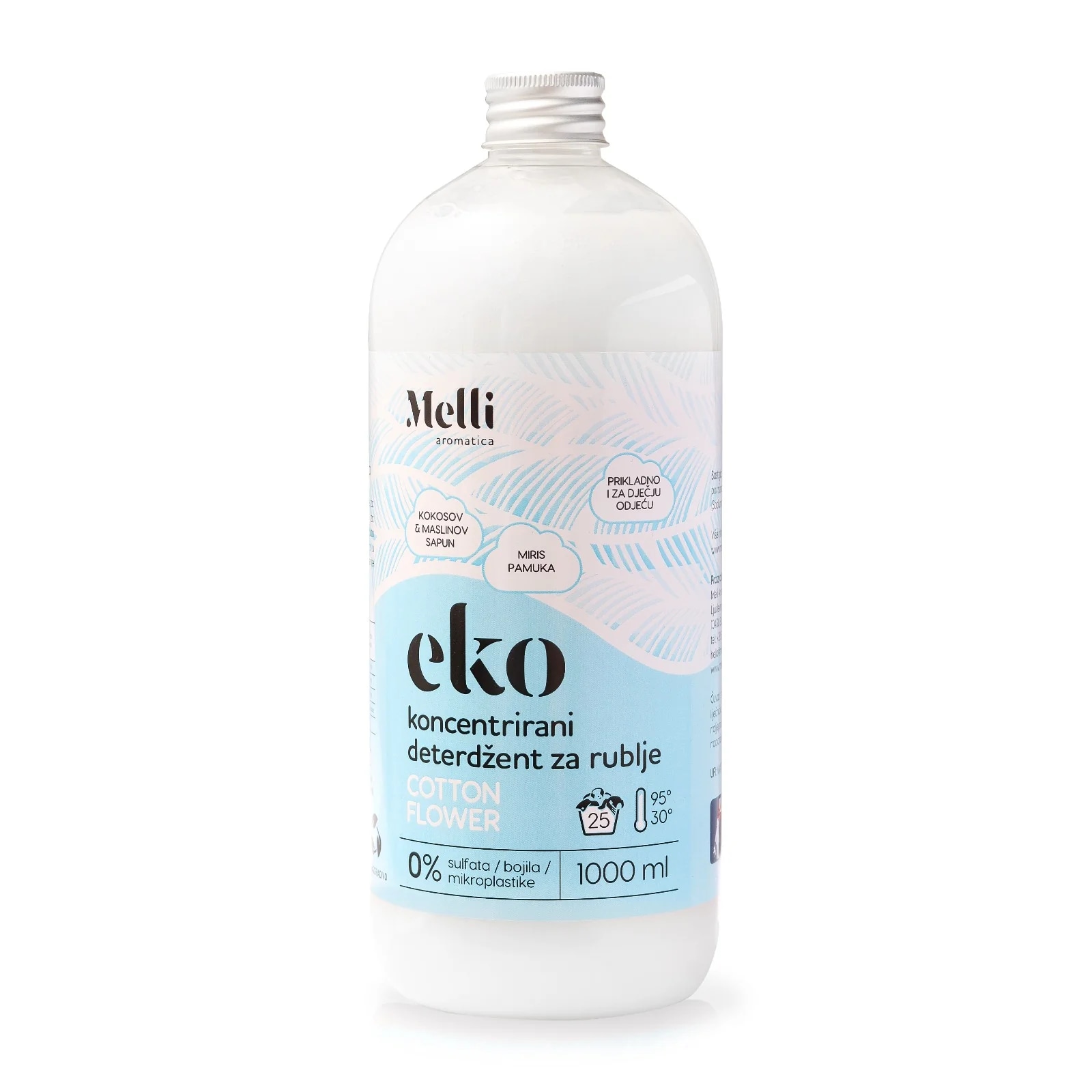 Melli Aromatica Eko deterdžent za rublje Cotton Flower 1 l