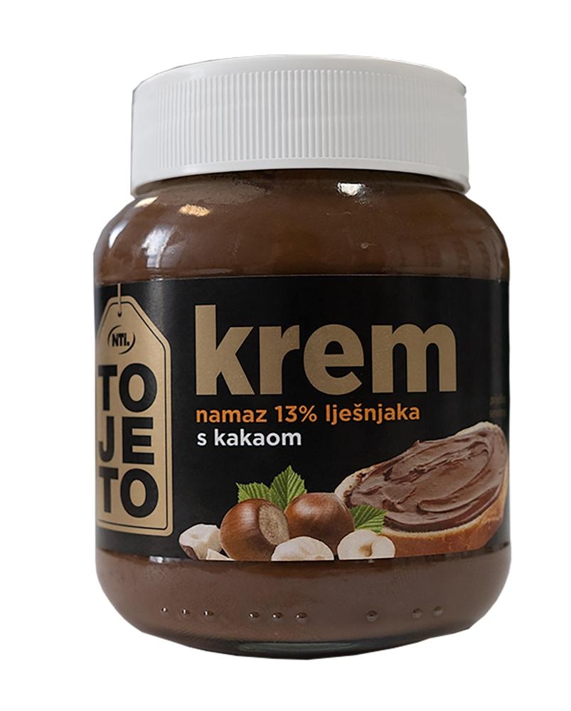 Namaz lješnjak To Je To krem 400 g - Akcija u trgovini NTL