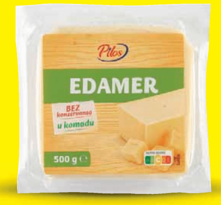 Pilos Edamer sir 500 g - Akcija u trgovini Lidl