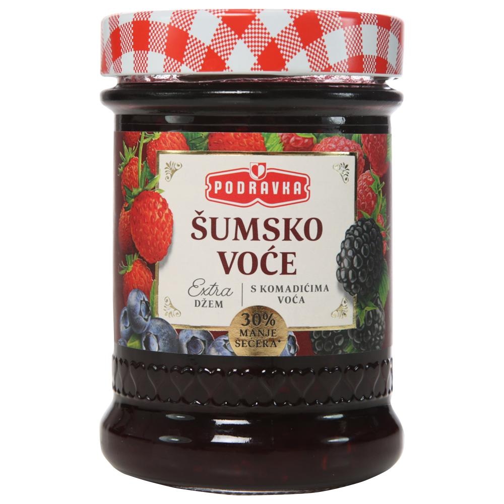 Džemovi, pekmezi i voćni namazi Podravka od 320 g do 670 g - Akcija u trgovini Spar