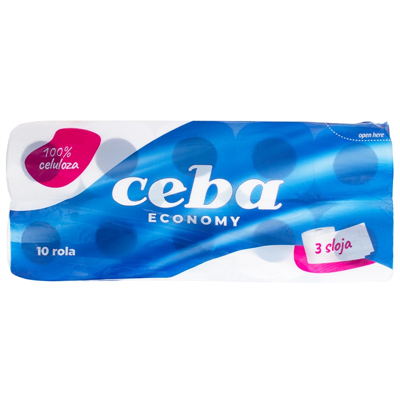Toaletni papir economy 3-sl 10 rola - Akcija u trgovini NTL