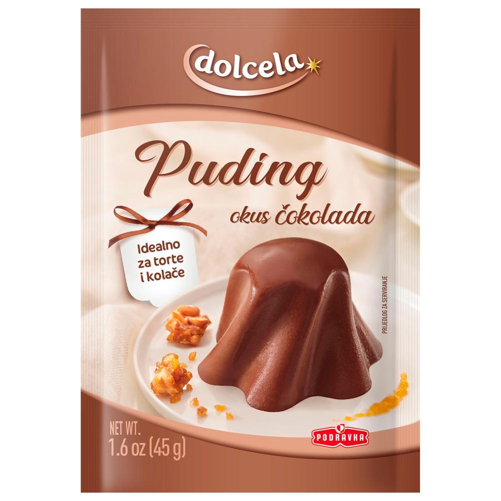 Dolcela Puding okus čokolada 45 g - Akcija u trgovini Studenac