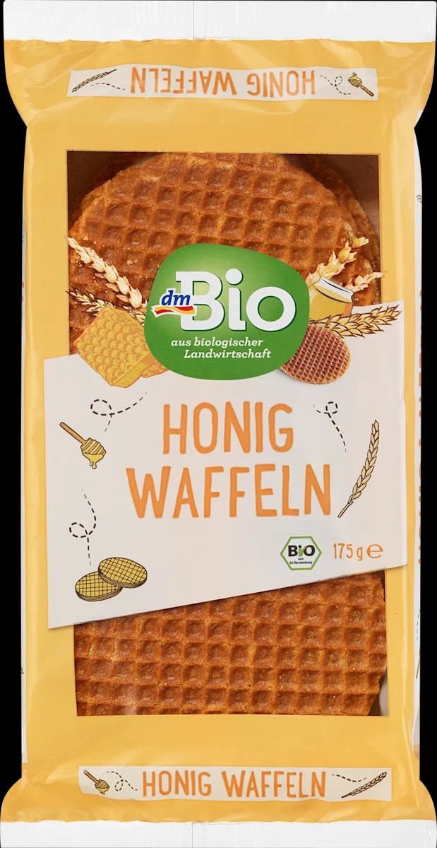 dmBio vafli s medom 175 g