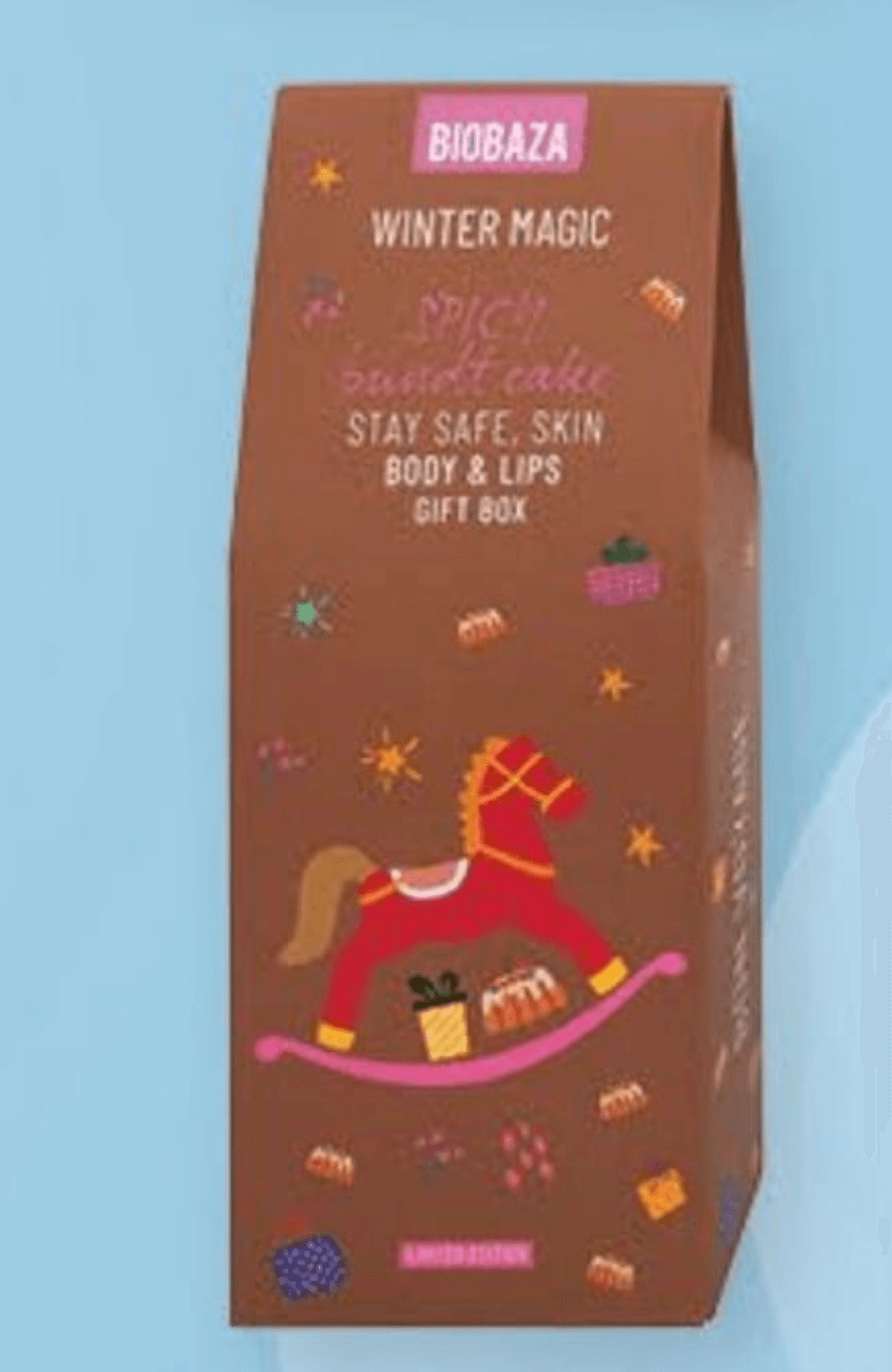 Biobaza Winter Magic Spice Bundt Cake Body&Lips poklon-paket 1 kom.