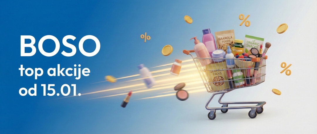 Boso akcije i popusti: Top ponuda od 15.01. do isteka zaliha